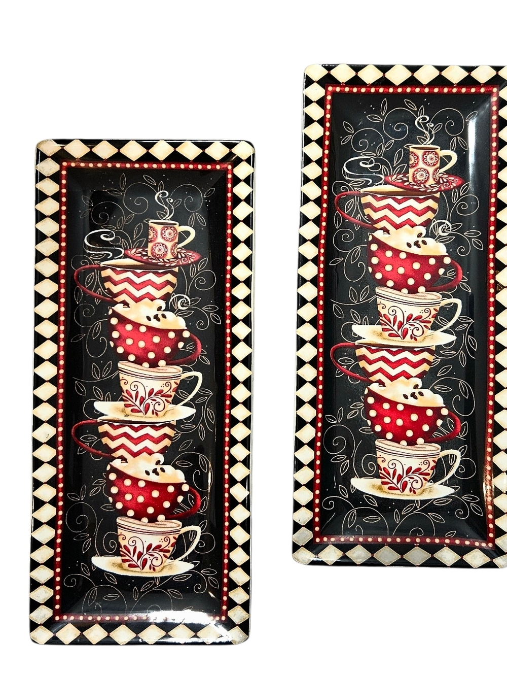 2 ~ 11" Certified International Rectangle Seving Trays